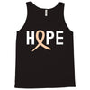 Hope Uterine Cancer Awareness Tank Top