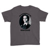on wednesdays we wear black Youth Tee