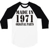 made in 1971 original parst 3/4 Sleeve Shirt