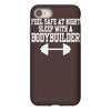 feel safe at night sleep with a bodybuilder funny iPhone 8