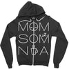 momsomnia Zipper Hoodie