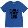 Never Forget Chaz V-Neck Tee