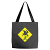 pterosaur warning Tote Bags