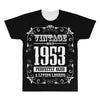 vintage made in 1953 perfectly aged a living legend All Over Men's T-shirt