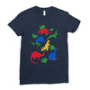 dinosaurs Ladies Fitted T-Shirt