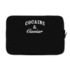 cocaine and caviar   mens hoodie cocain Laptop sleeve