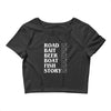 road bait beer boat fish story Crop Top
