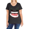 anger Ladies Curvy T-Shirt