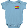 Rainbow Flag Baby Onesie