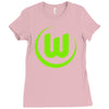 vfl wolfsburg die Ladies Fitted T-Shirt