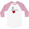 i dyslexia 3/4 Sleeve Shirt