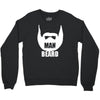 man beard Crewneck Sweatshirt