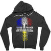 vivre en france des racines belges Zipper Hoodie