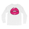 lips shiny Long Sleeve Shirts