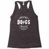 rescue dogs rock Racerback Tank