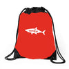 Auntie Shark Drawstring Bags