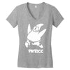 patrick spongebob Women's V-Neck T-Shirt