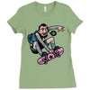 peace yoh! Ladies Fitted T-Shirt