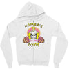 homer's gym Zipper Hoodie