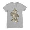 mario text Ladies Fitted T-Shirt