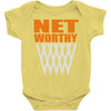 net worthy basketball Baby Onesie