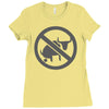 no bullshit Ladies Fitted T-Shirt