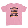 Super Cool Grandson Of A Freaking Awesome Mother Youth Tee