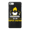 Trainning To Go Super Saiyan iPhone 7 Case