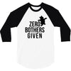 zero bothers given 3/4 Sleeve Shirt