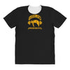 sloths gym   train hard tomorrow All Over Women's T-shirt