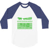 delorean trail 3/4 Sleeve Shirt