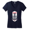 logan's barbershop Women's V-Neck T-Shirt
