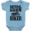natural born biker Baby Onesie