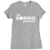 the boring company elon musk Ladies Fitted T-Shirt