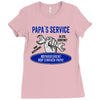 papa s service Ladies Fitted T-Shirt