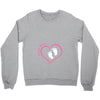 Custom baby girl name maternity design Crewneck Sweatshirt