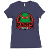 raphs fight club Ladies Fitted T-Shirt