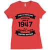 Premium Vintage 1947 Ladies Fitted T-Shirt
