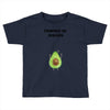 Powered By Avocado Toddler T-shirt
