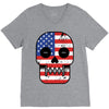 united states till i die V-Neck Tee