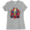 nuclear beauty Ladies Fitted T-Shirt