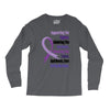 supporting the fighter, admiring the survivors, honoring the taken Long Sleeve Shirts