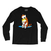 calvin hobbes Long Sleeve Shirts