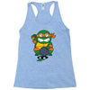 lucky turtle Racerback Tank