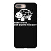 always late worth wait funny turtle tee iPhone 8 Plus