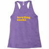 bowling sucks Racerback Tank