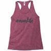 mom life svg Racerback Tank