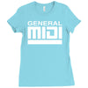 general midi retro Ladies Fitted T-Shirt