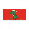 christmas dinosaur License Plate