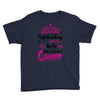 Celebrating With the 4th Birthday Queen Youth Tee